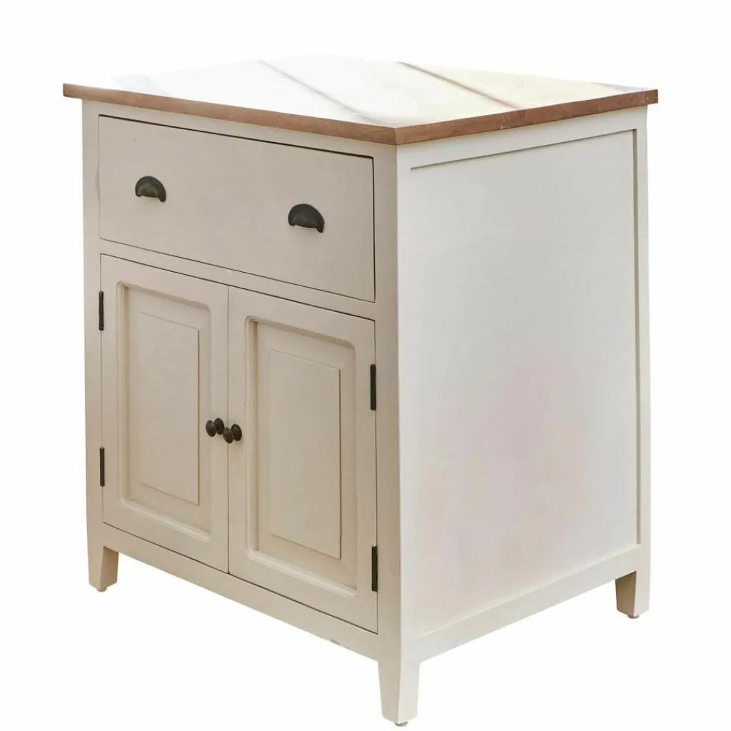 LOBERON Schrank Vauthiermont creme/braun Outlet