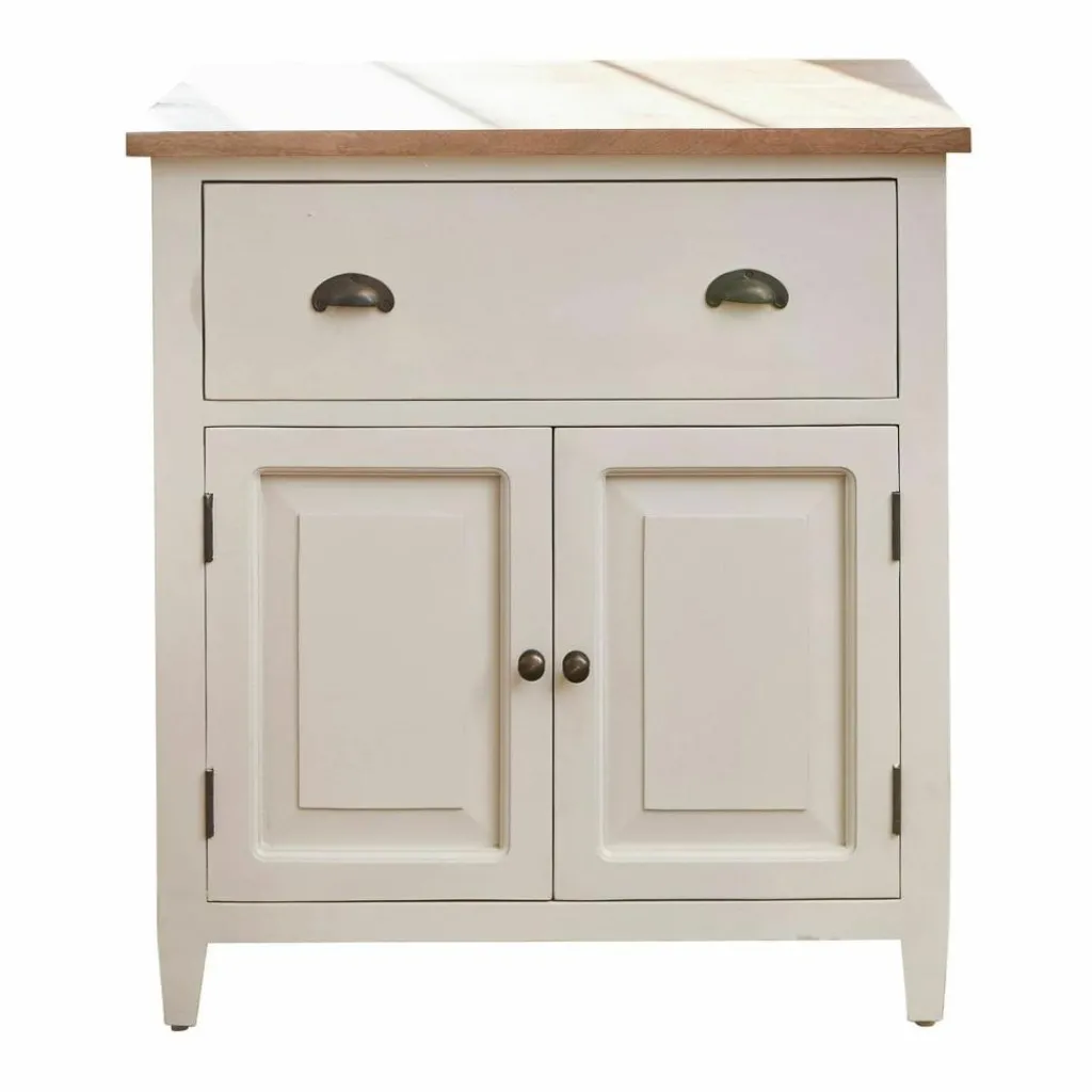 LOBERON Schrank Vauthiermont creme/braun Outlet