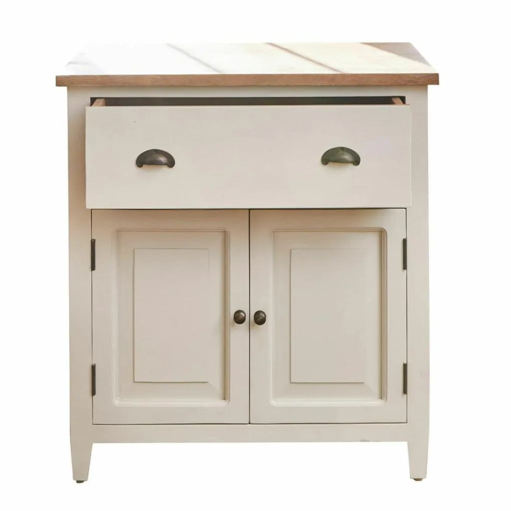LOBERON Schrank Vauthiermont creme/braun Outlet