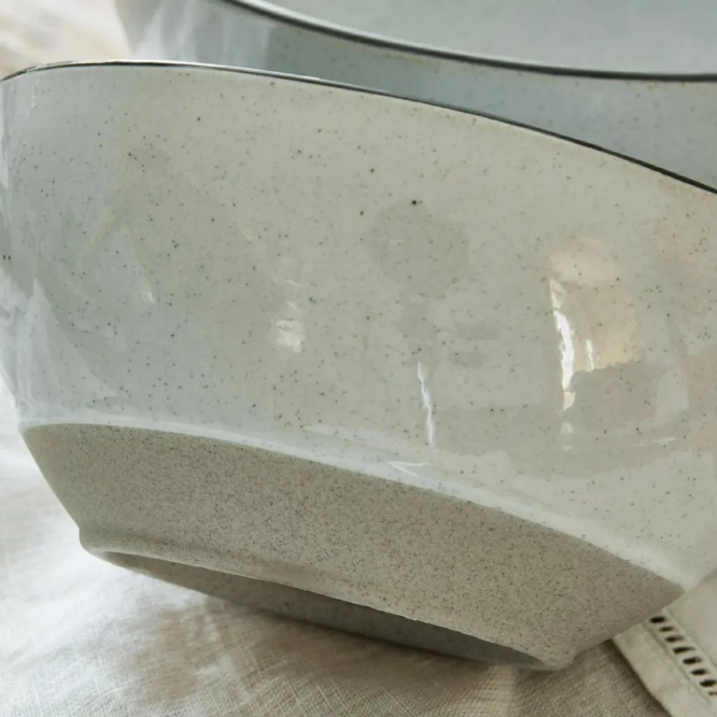 LOBERON Schüssel 2er Set Biarré grau Discount