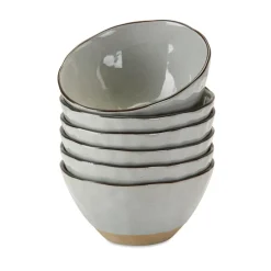 LOBERON Schüssel 6er Set Biarré grau Discount