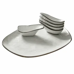LOBERON Servierschälchen 6er Set Biarré grau Online