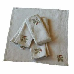 LOBERON Serviette 4er Set Arlida Hot