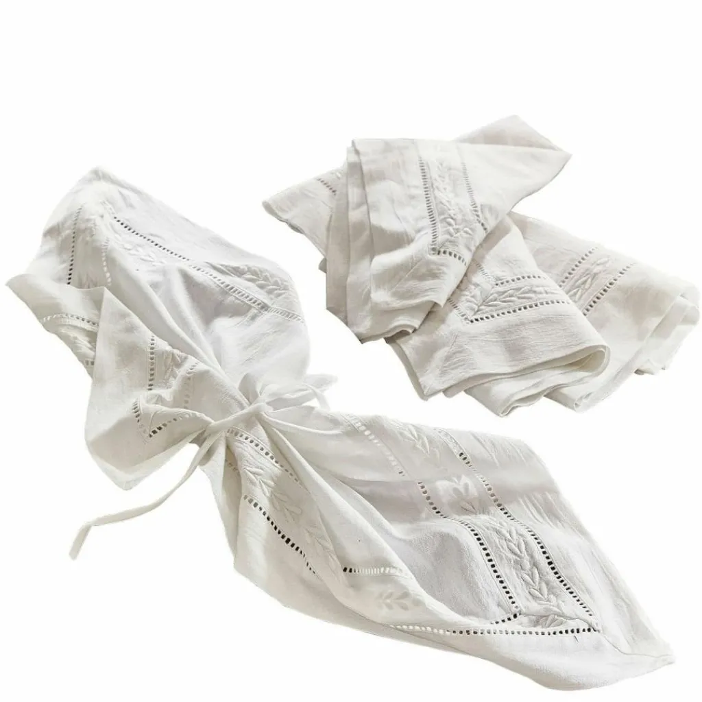 LOBERON Serviette 4er Set Ellingford Best
