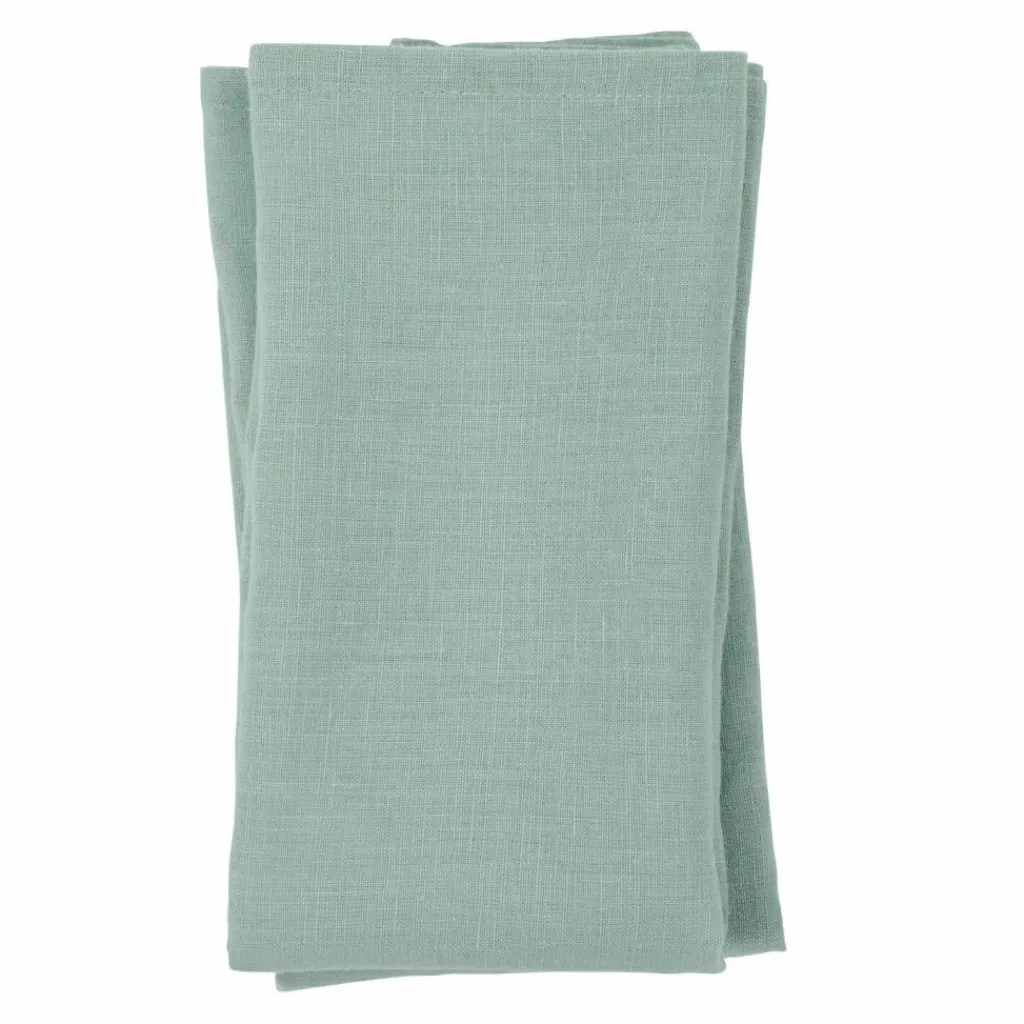 LOBERON Serviette 4er Set Ghis grün Clearance