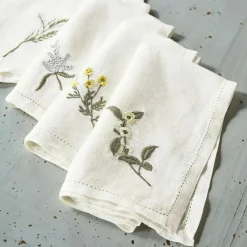 LOBERON Serviette 4er Set Lentilly New