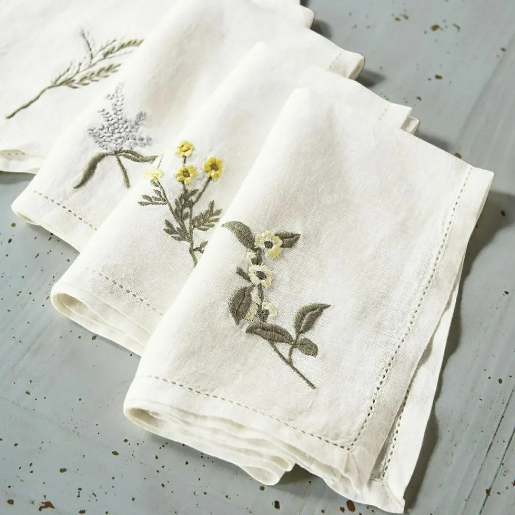 LOBERON Serviette 4er Set Lentilly New