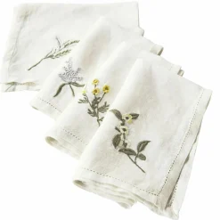 LOBERON Serviette 4er Set Lentilly New