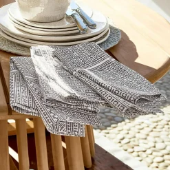 LOBERON Serviette 4er Set Quentinelle