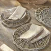 LOBERON Serviette 4er Set Ruspi