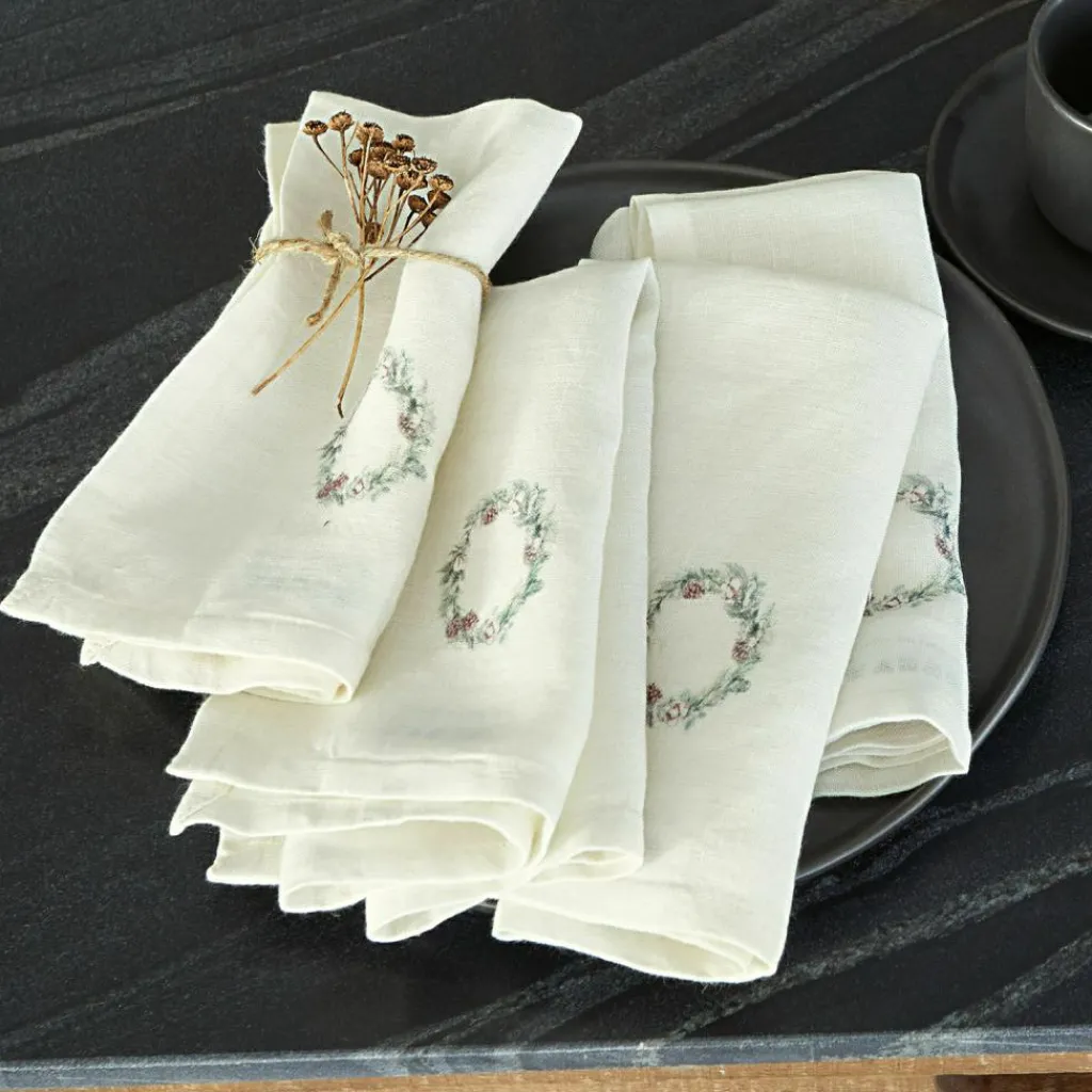 LOBERON Serviette 4er Set Torge