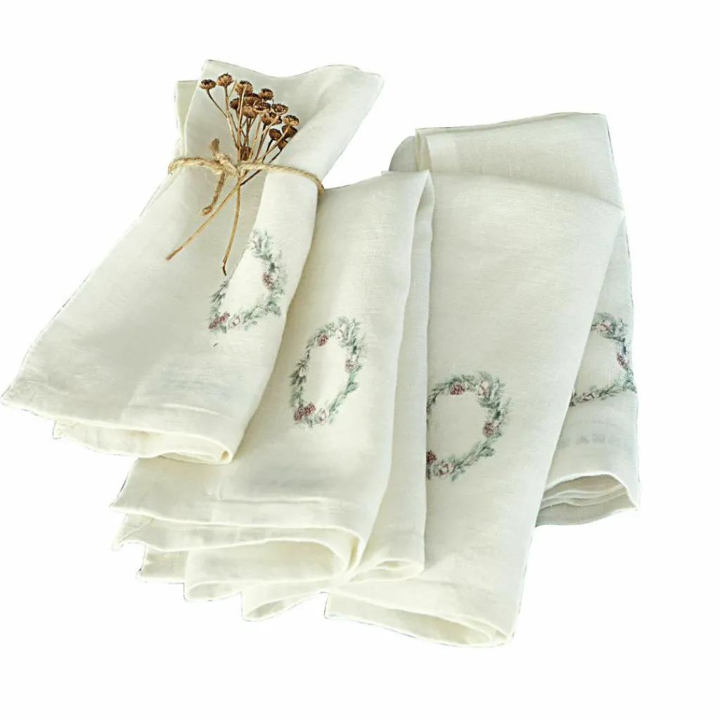 LOBERON Serviette 4er Set Torge