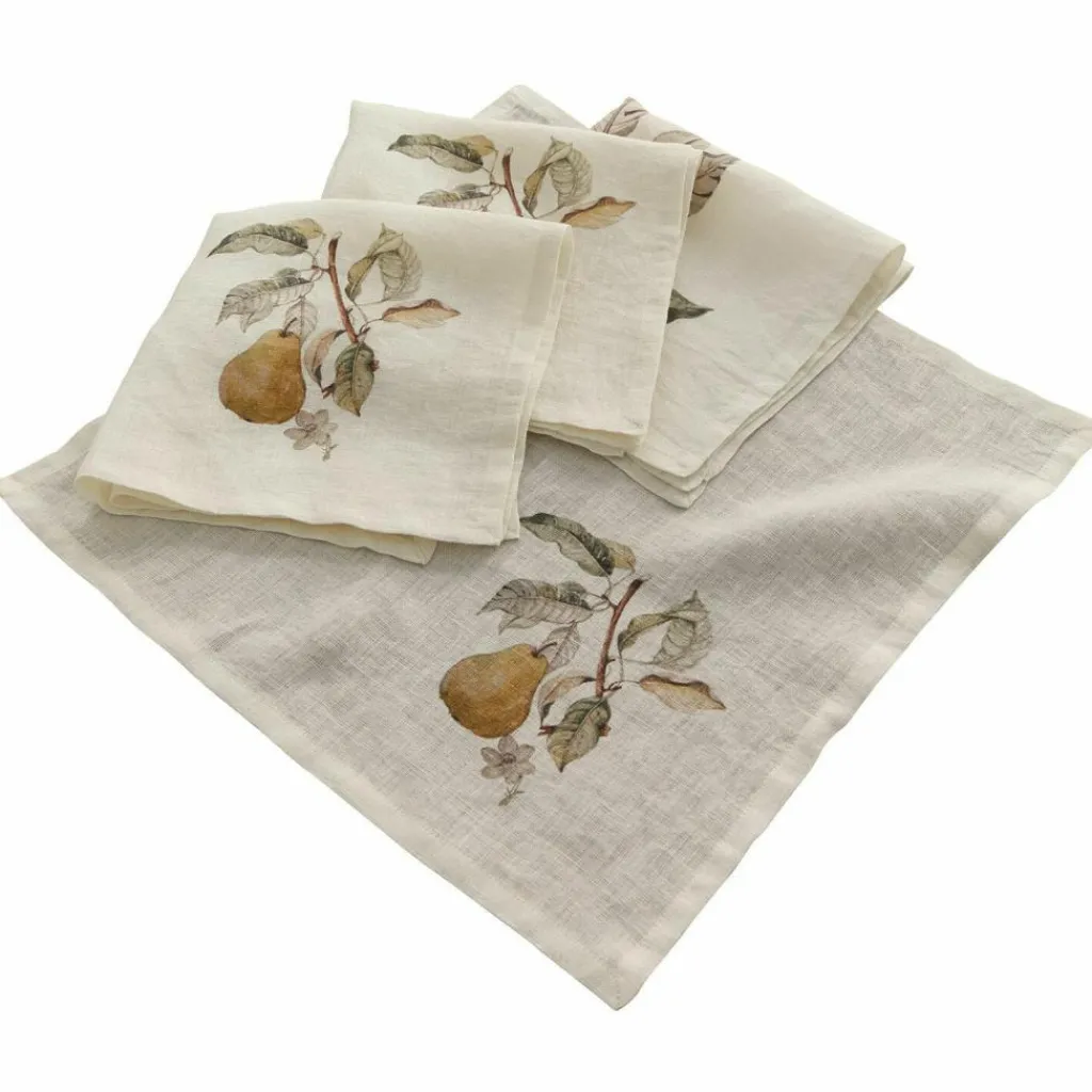 LOBERON Serviette 4er Set Tupisa Outlet