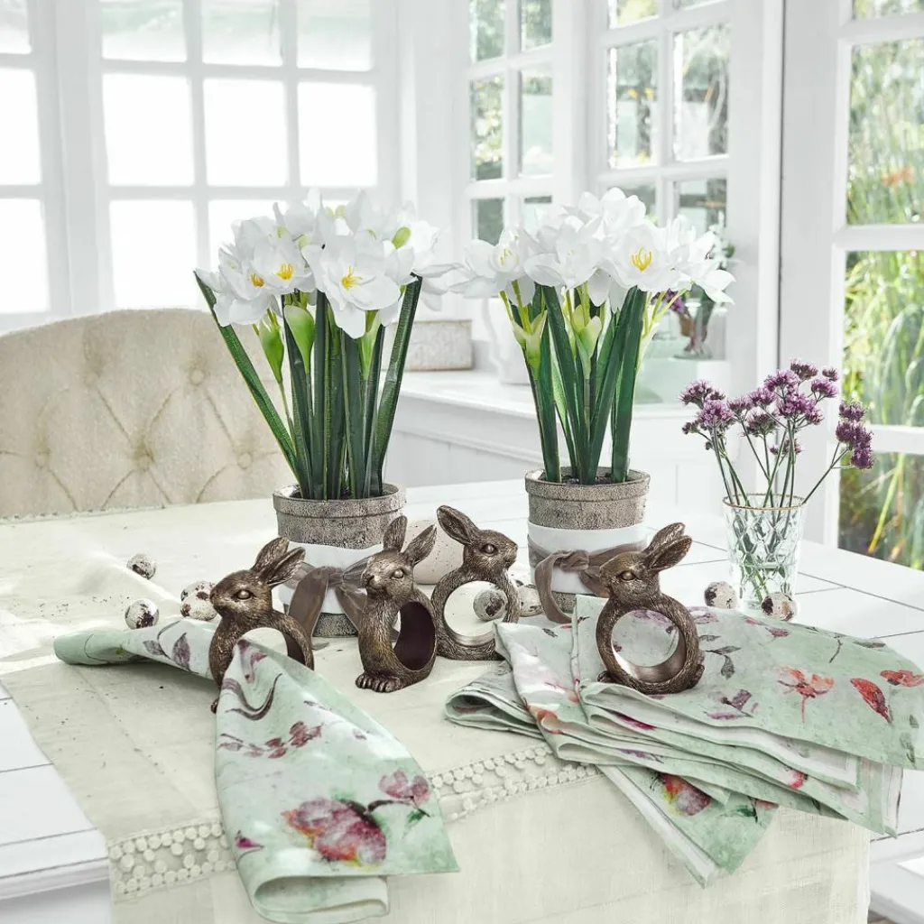 LOBERON Serviettenring 4er Set Bresanto Outlet