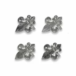 LOBERON Serviettenring 4er Set Fleur De Lis Clearance
