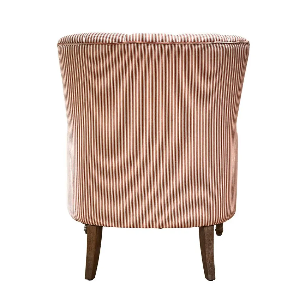 LOBERON Sessel Amuran rostrot/weiß New