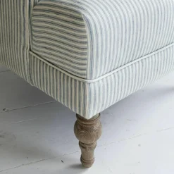 LOBERON Sessel Amuran blau/weiß Outlet