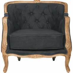 LOBERON Sessel Annezay schwarz Outlet