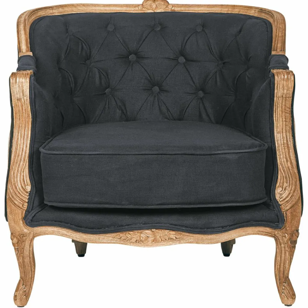 LOBERON Sessel Annezay schwarz Outlet