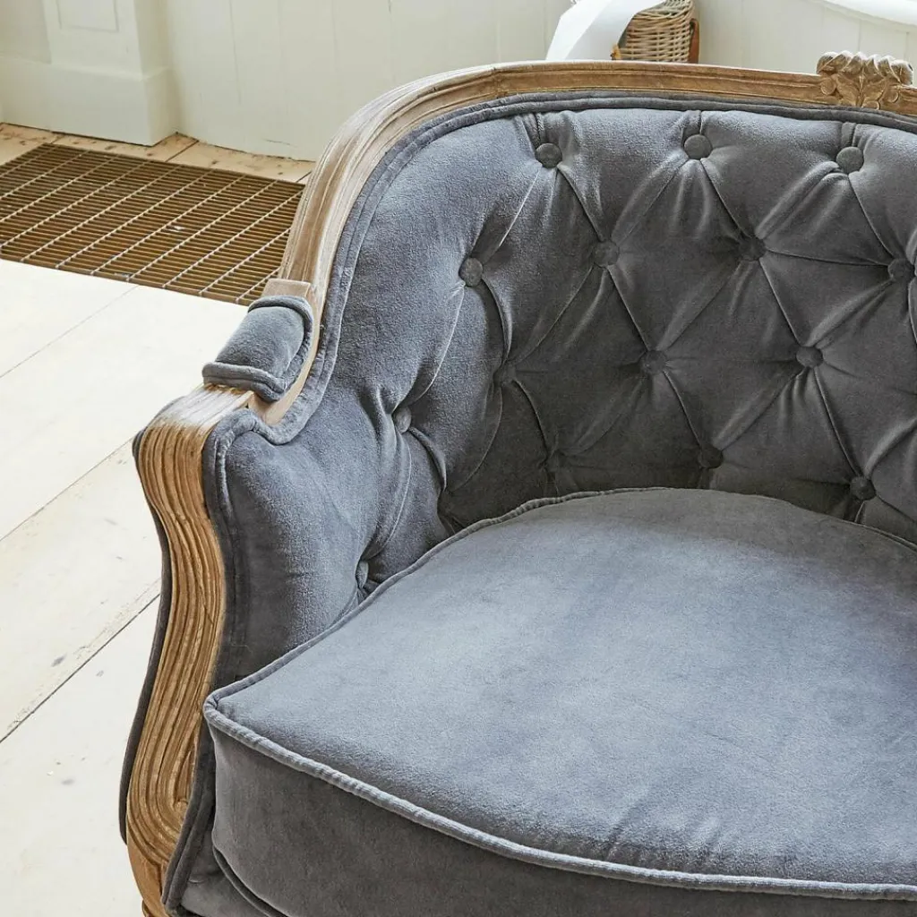 LOBERON Sessel Annezay graublau Outlet