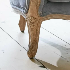 LOBERON Sessel Annezay graublau Outlet