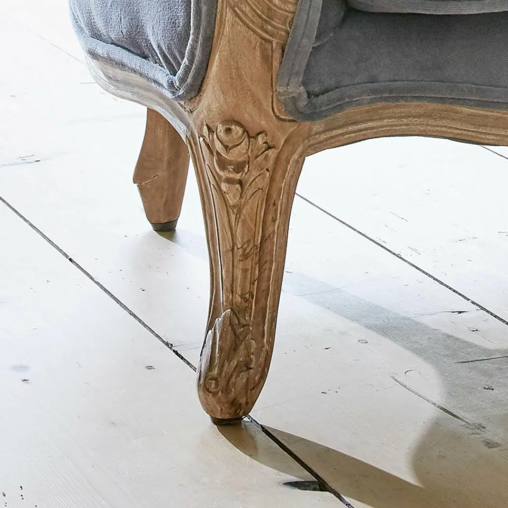 LOBERON Sessel Annezay graublau Outlet