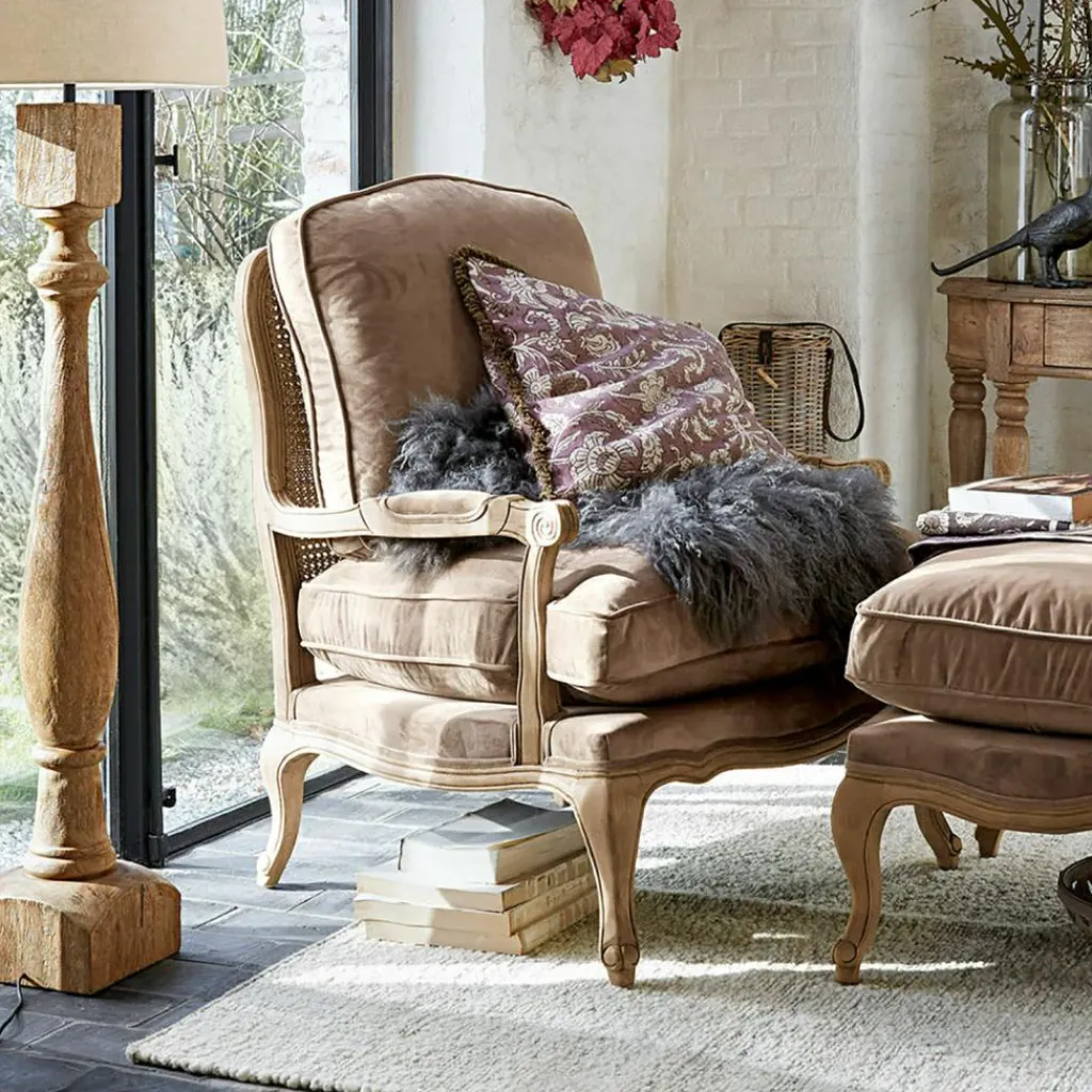 LOBERON Sessel Corlay taupe/braun