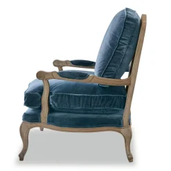 LOBERON Sessel Corlay blau/braun Online