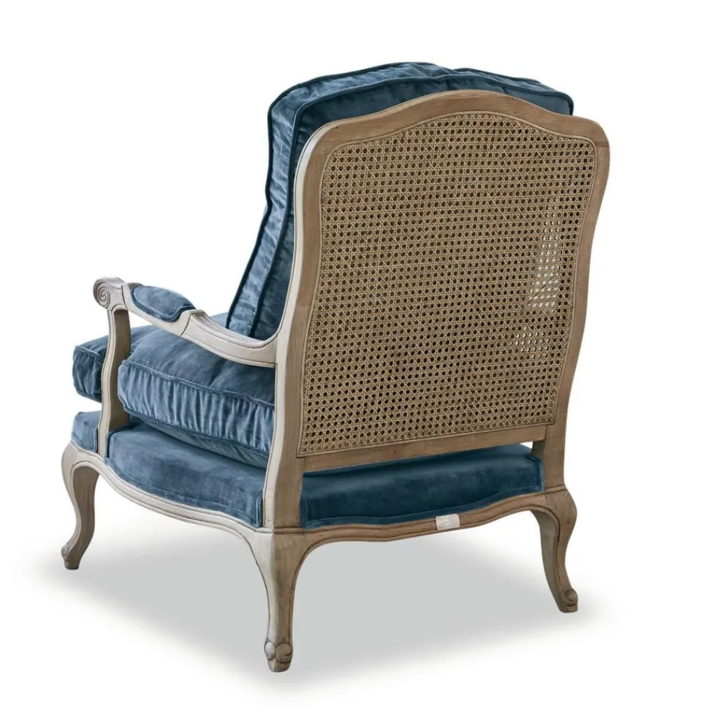LOBERON Sessel Corlay blau/braun Online