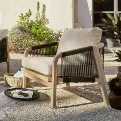 LOBERON Sessel FSC®-100% Shreveport braun/beige
