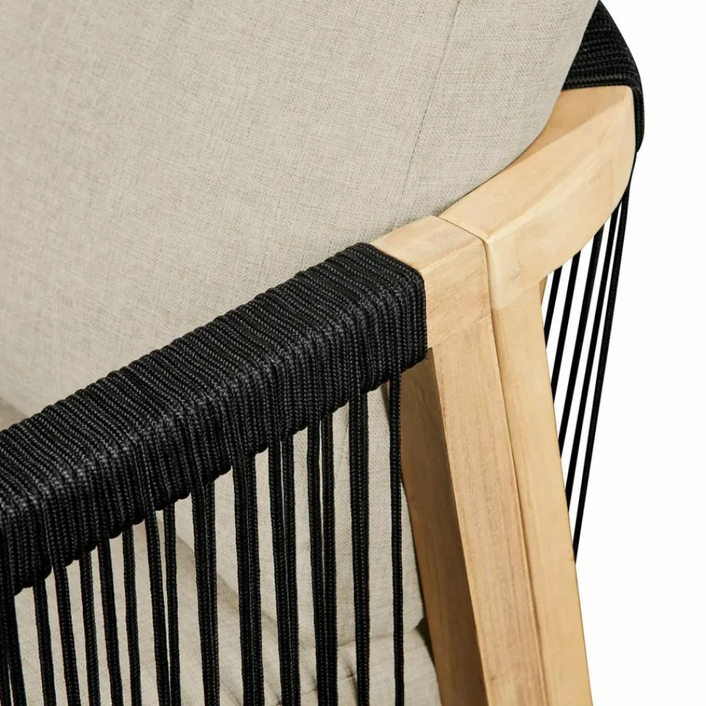 LOBERON Sessel FSC®-100% Shreveport braun/beige