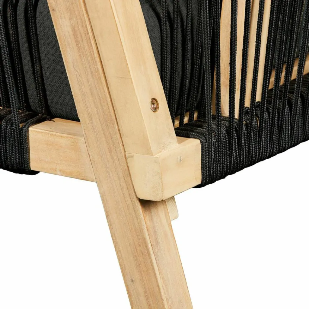 LOBERON Sessel FSC®-100% Shreveport braun/anthrazit New