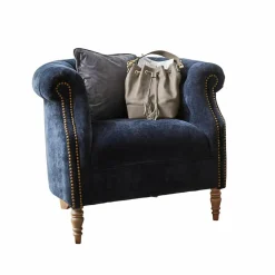 LOBERON Sessel Gates Mills dunkelblau Discount