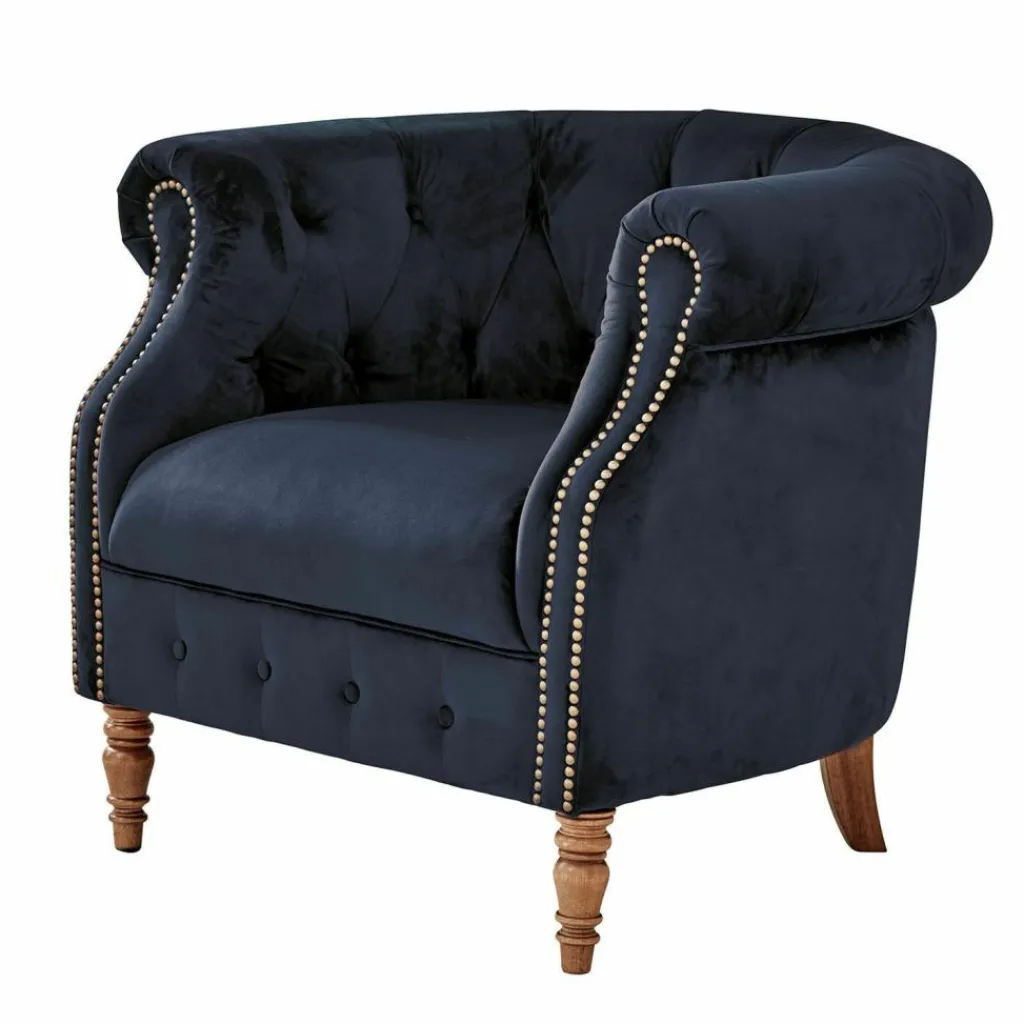 LOBERON Sessel Gates Mills dunkelblau Discount
