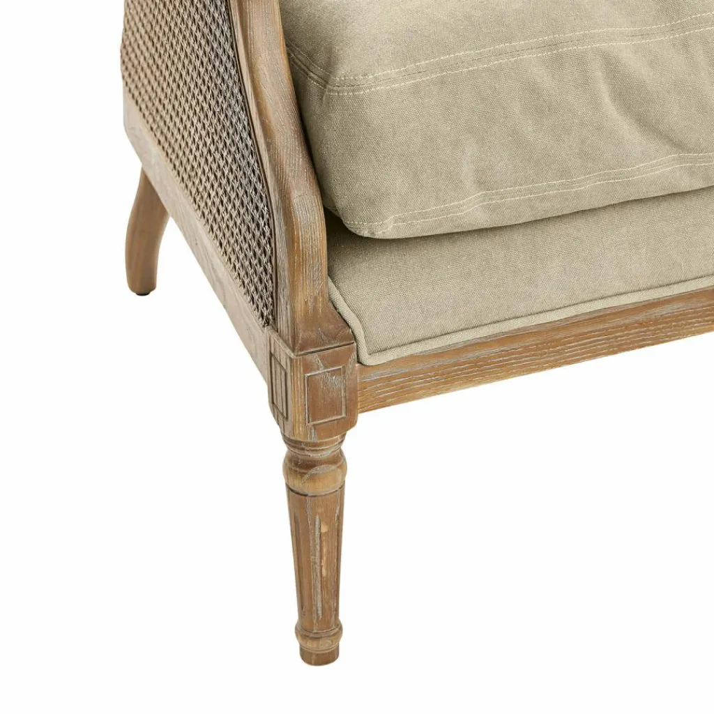LOBERON Sessel Greenbrier antikbraun/beige