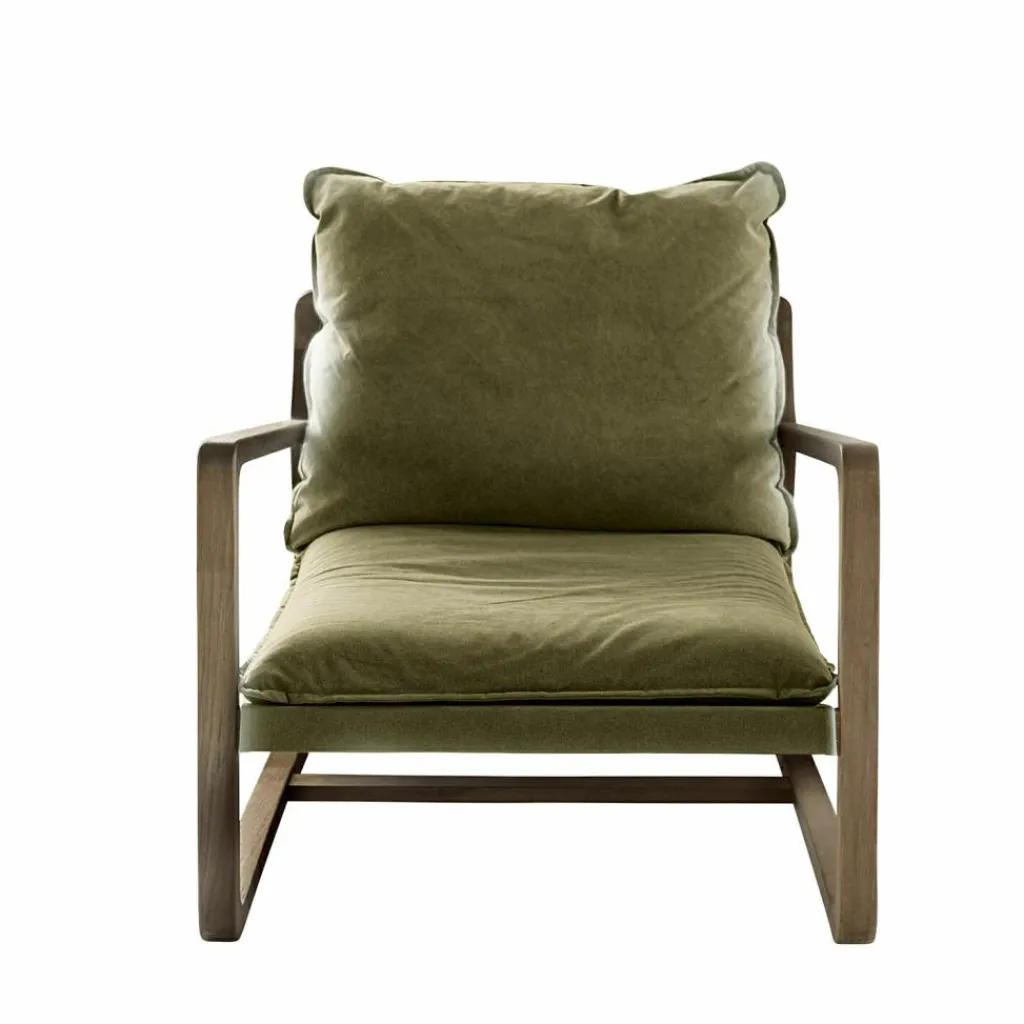 LOBERON Sessel Jowna grün/braun Online