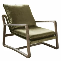 LOBERON Sessel Jowna grün/braun Online