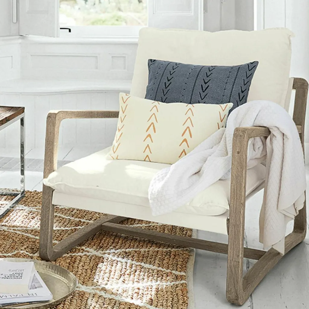 LOBERON Sessel Jowna creme/braun Outlet