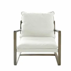 LOBERON Sessel Jowna creme/braun Outlet