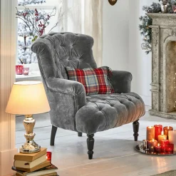 LOBERON Sessel Parranquet grau