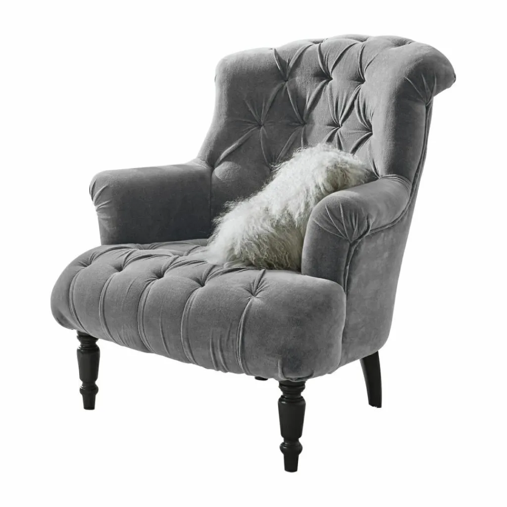 LOBERON Sessel Parranquet grau