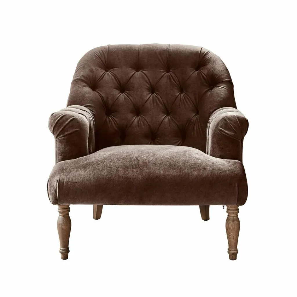 LOBERON Sessel Shambrook dunkelbraun Hot