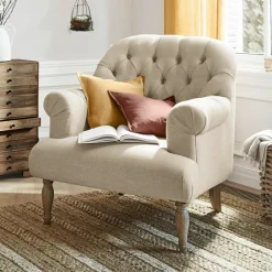 LOBERON Sessel Shambrook leinen
