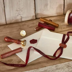 LOBERON Siegelwachs 12er Set Movique braun/rot/gold Outlet