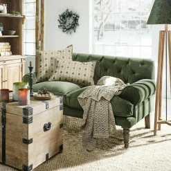 LOBERON Sofa Carme grün Outlet