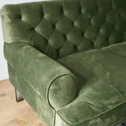 LOBERON Sofa Carme grün Outlet