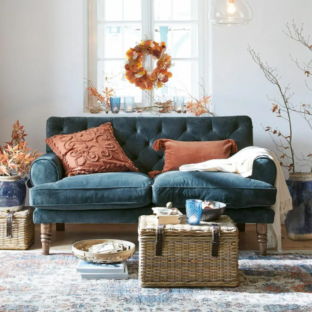 LOBERON Sofa Carme blau Best