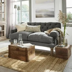 LOBERON Sofa Carme grau Hot