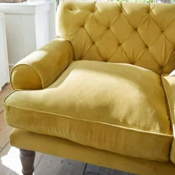 LOBERON Sofa Carme gelb