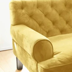 LOBERON Sofa Carme gelb